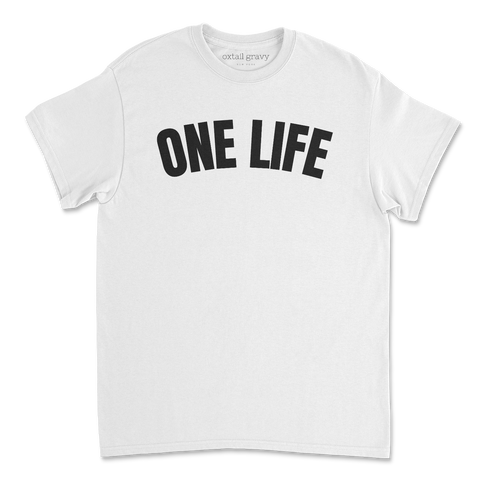 ONE LIFE White – York Tee Oxtail New Gravy
